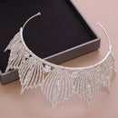 Crown Princess Rhinestone Bridal Hair Jewelry Bride Crown Headband Crystal