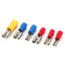 300pcs Insulated Assorted Electrical Terminal Crimp Connector spade Set Box