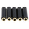 5Pcs 3.5mm Headphone Female Plugs Soldering 4 Poles Connectors with Micphone
