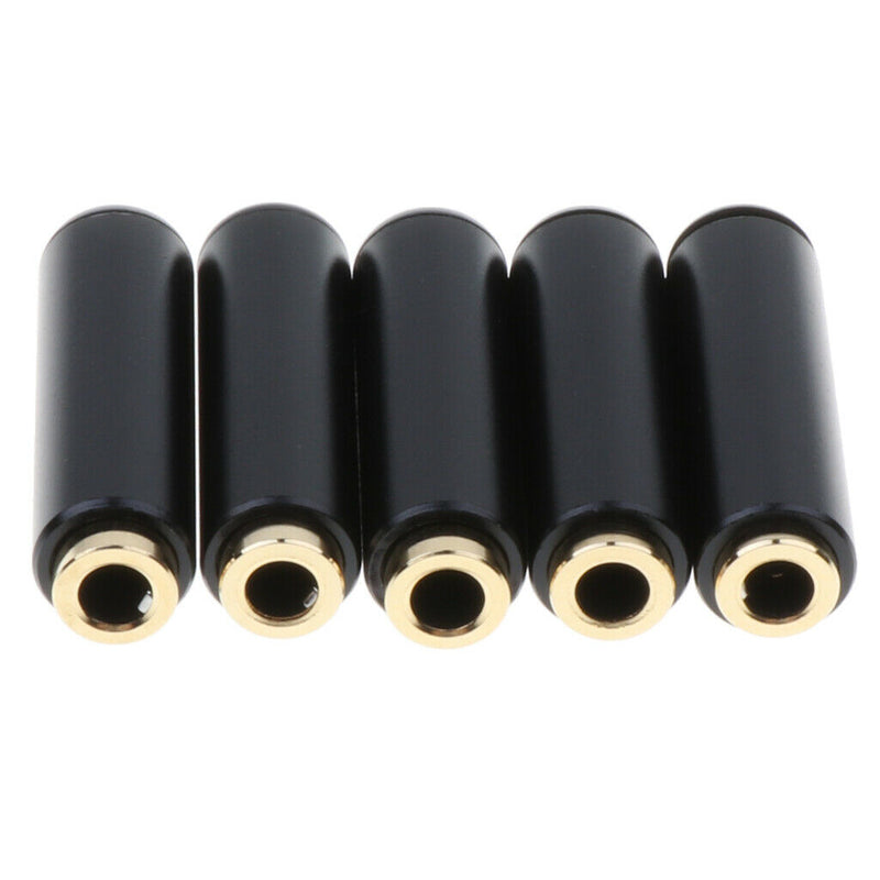5Pcs 3.5mm Headphone Female Plugs Soldering 4 Poles Connectors with Micphone