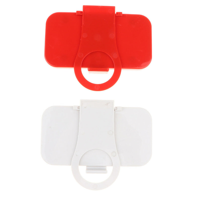 2Pcs Universal Cell Phone Stand Foldable Wall Charger Hanger Phone Holder