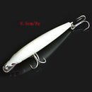 5x Fishing Lure Bait Kit Luminous VIB Popper Crank Minnow Pencil Glow Lures OE