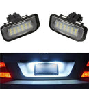 2X Error Free LED License Plate Lights Lamp For Mercedes-Benz 5DR W203 W211
