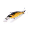 5x/set plastic minnow fishing lures floating rattles bass crankbait 8.5cm/8S Gw