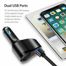 Multi Car Smoke Socket 2 Way Lighter Splitter Charger Power Adapter Dual USB Hn