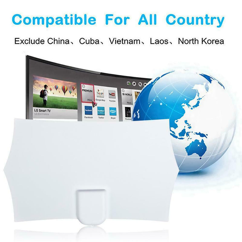 JT0176 960 Miles 4K HDTV 1080P Indoor Digital Antenna Signal Receiver Amplifier