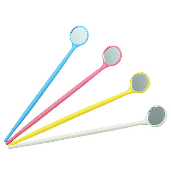 1x Plastic Dental Mirror Dentist Tooth Cleaning Inspection Hygiene Tool Rando Hn