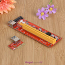 15Pin USB 3.0 PCI-E Express 1x to 16x Extender Riser Adapter Mining Card