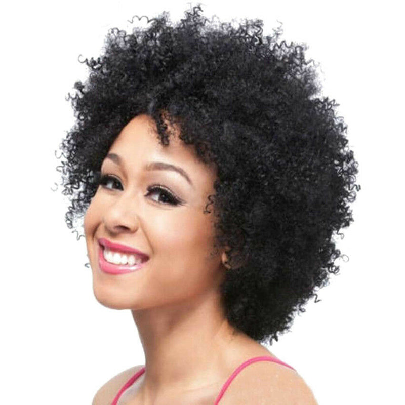 Fashion Short Curly Wig Black Hair African American Wig For Black Women 2019
