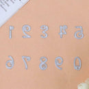 10pcs Number Metal Cutting Die DIY Photo Album Scrapbook Embossing Stencils