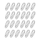 24x Heavy Duty Indoor 50mm Spring Gate Snap Hook Clip For Carabiner Swing