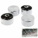 4Pcs Rotary Switches Round Knob Gas Stove Burner Oven Kitchen Parts Handles