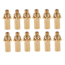 12xBrass Tip/Nozzle/Burner Stove Nozzle for Propane LP Gas Camping Accessory