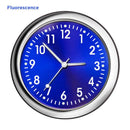 1X Car Auto Dashboard Air Vent Analogue Clock Stick-On Time Quartz Clock Watch