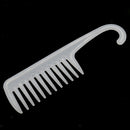 Plastic Heat-resistant Large Wide Tooth Comb Detangling Hairdressing Comb