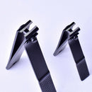 2x black manicure nail clippers pedicure set travel kit stainless steel cutterME