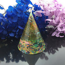 Crystal Cone Round Epoxy Mold Transparent Silicone Mold DIY Cake Decoration