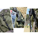 2Pcs Backpack Climbing Stick Holder Hanging Pole Buckle Fixing Elastic RopeSEAU