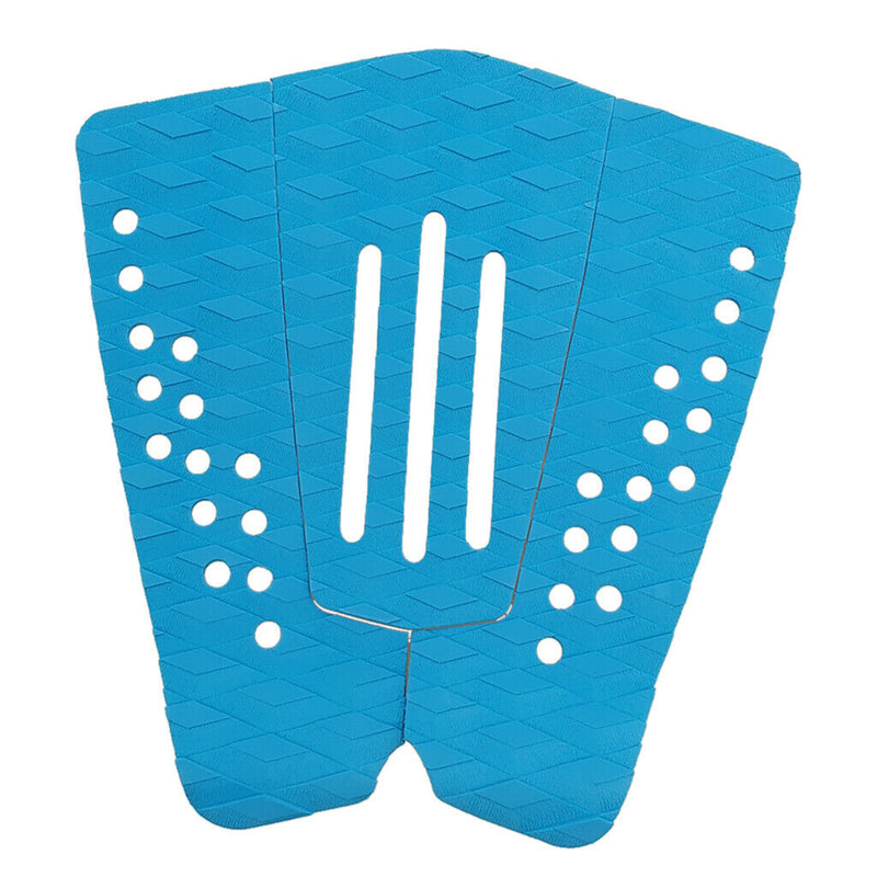 3 Count Blue Surfing Boards Anti-slip Decks Beach Surfboard Traction Pads for