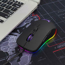 RGB Gaming Mouse Wired Mice Breathing Backlit Optical USB Mouse Programmable