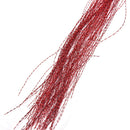 Holographic Tinsel Crystal Flash String Jig Hook Lure Making Fishing MateriB TO