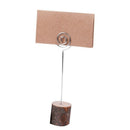 30Pcs Table Name Card Stand Holder with 35Pcs Kraft Place Cards Bulk for We