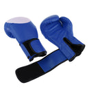 Boxing Gloves Protective Training Gear for Muay Thai/MMA/Kickboxing  Blue