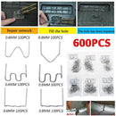 Lots 600X Hot Staples For Car Bumper Fender Welder Stapler Plastic Repair Suit
