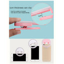 Adjustable 2W LED Ring Light 3 inch, Clip on Mobile Phone Camera Fill Lighting,