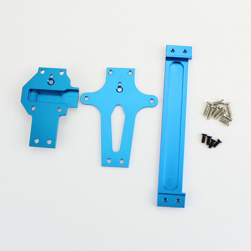 Upgrade Metal Radio Tray Fit for WLTOYS 124018 124019 1:12 RC Car Accessory Blue