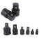6Pcs Socket Ratchet Converter Adapter Reducer Car Bicycle Garage Repair Too G2L7