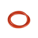 70 mm Outside Dia 3 mm thick Flexible Silicone O Ring Seal Brick Red J3P8