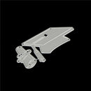 Doctor Cap Design Metal Cutting Dies For DIY Scrapbooking Album Paper Cards N BX