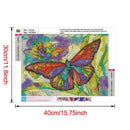 5D DIY Full Drill Diamond Painting Butterfly Cross Stitch Craft Kit (w1632)