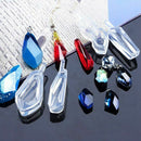 4 Pieces Assorted Shape Cabochon Silicone Earring Necklace Pendant Mold for