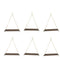6x Wall Hanging Shelf Floating Shelves for Bedroom Living Room Bathroom Gardern