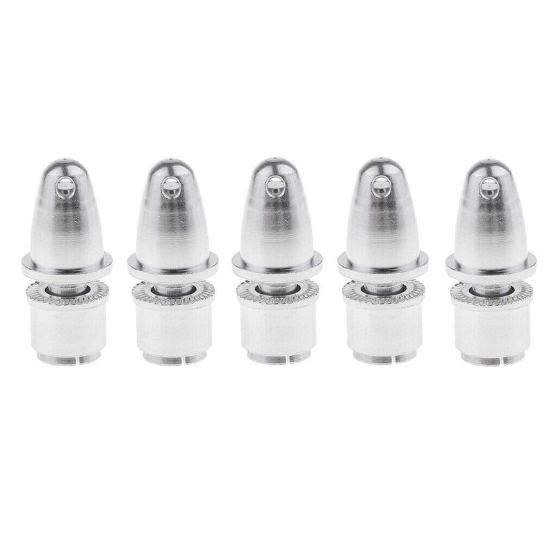 5pcs 3.17mm Aluminum Bullet Propeller Adapter Holder for Brushless Motor Prop