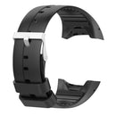 Silicone Rubber Wrist Band Replacement Strap For Polar M400 M430 Watch Black