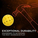 Pure Outdoor Pickleball Balls Specifically Designed and Optimized for Pickl