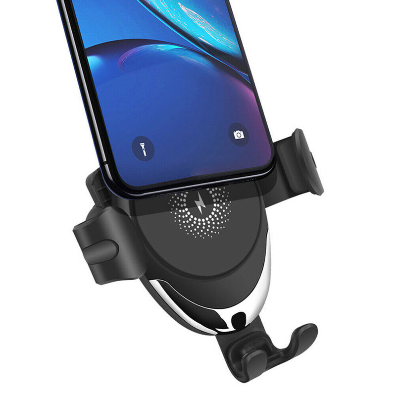 For Huawei B309 10W Car Qi Wireless Charger Air Outlet Phone Holder Bracket