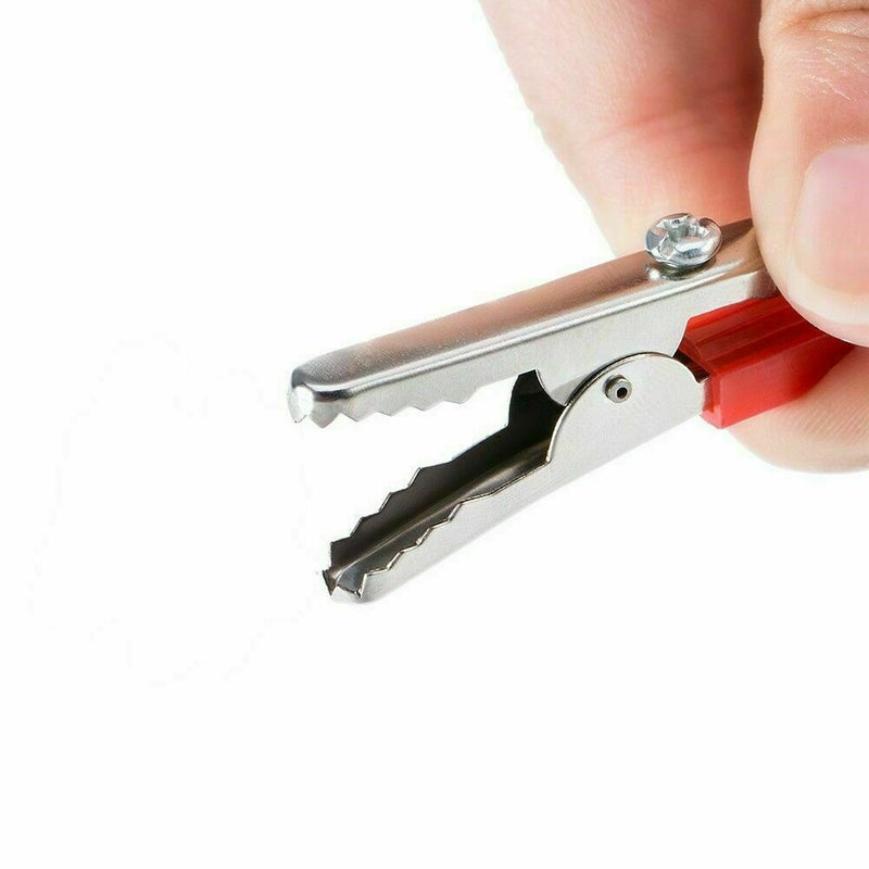 10 pcs Crocodile CLIPS For Test Leads Croc Clip Pro A5R4 C4G0