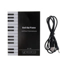 37 Keys Silicon Flexible Hand Roll Up Piano Soft Portable Electronic Keyboa