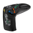 Waterproof PU Leather Golf Blade Putter Head Cover Club Magnetic Protector