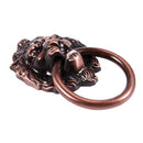 Dresser Drawer Cabinet Door Ring Lion Head Pull Handle Knob 10pcs Q9E6