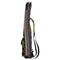 Folk Strip Style Padded Bag For Ukulele Guitar Back Strap Shoulder Bag Case