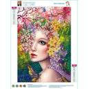 Flower Fairy Painting Embroidery DIY 5D Diamond Cross Stitch Home Crafts