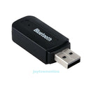 USB Wireless Bluetooth 3.5mm Stereo Audio Music Speaker Receiver Adapter AUX Car