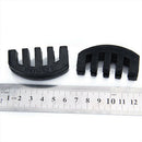 Black Rubber Practice Mute for 4/4 Violin