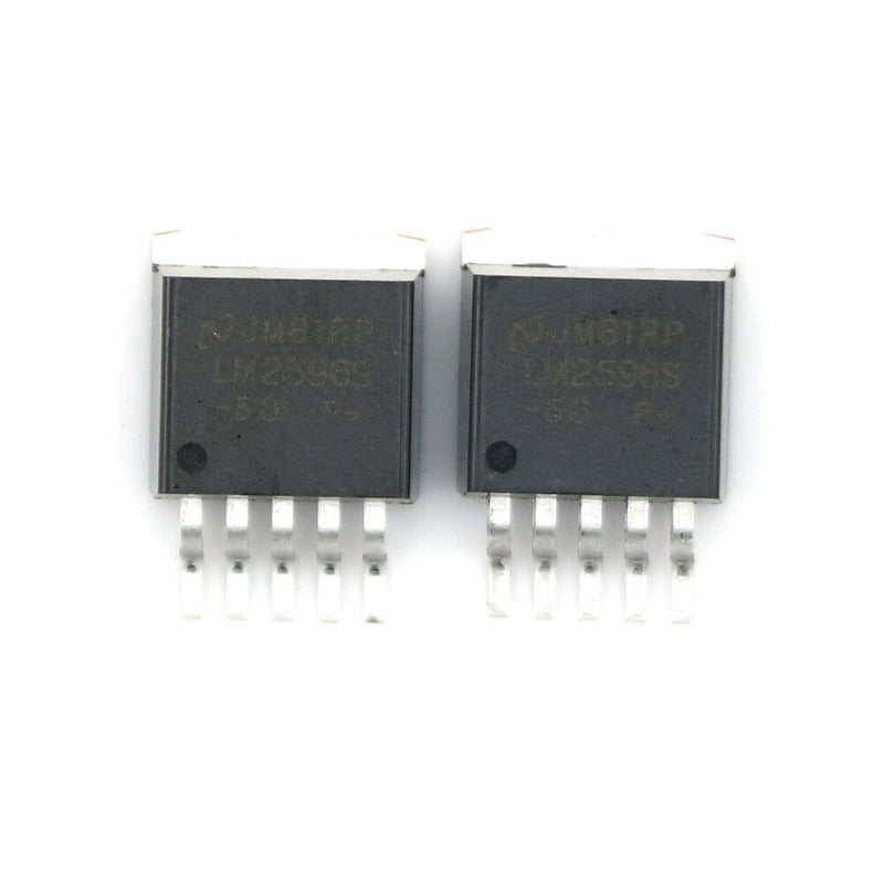 10pcs LM2596S-5.0 LM2596 Voltage Regulator IC SMD TO-263-5 5V 3A E&F T 9H FT