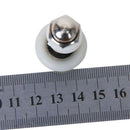 6pcs Shower Door Roller Runner Wheel 25mm Wheel Diameter S7F4